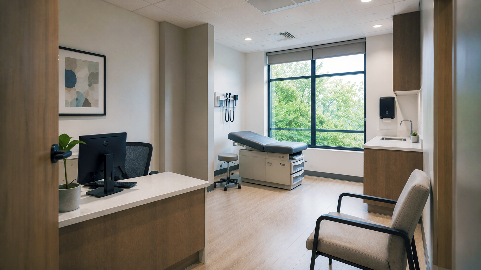 Suite 207 exam room