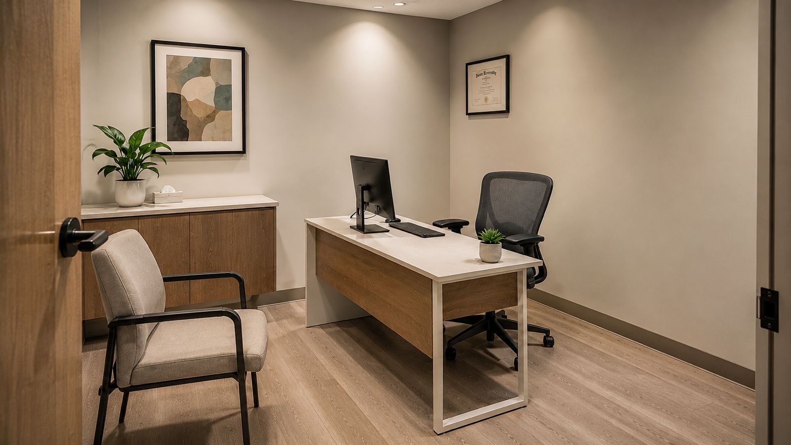 Suite 207 private office